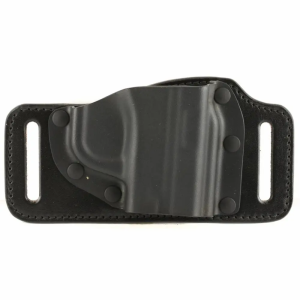Galco TS652B TacSlide  Black Kydex Holster w/Leather Backing Belt S&W M&P Shield 9,40 Right Hand