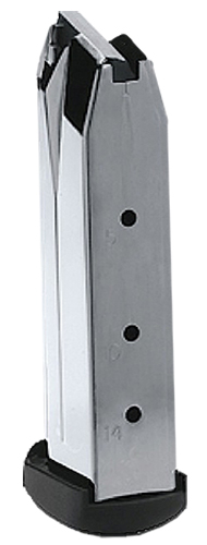 FN America 10 Round .45 ACP FNX Detachable Magazine, Stainless Body/Black Base - 663221