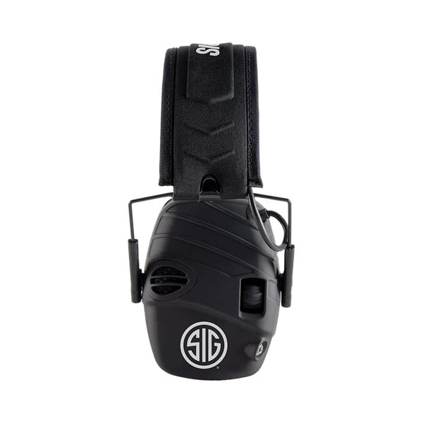 Axil TRACKR Sig Sauer Electronic Over Ear Headphones, Black - TRACKR-BS