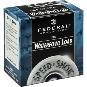 Federal Speed-Shok 12 Gauge 3.5\" 1-3/8 oz #2 Steel Shot 25 Round Box