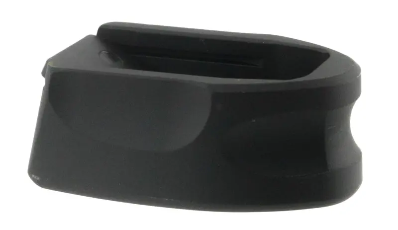Samson 040603201 Magazine Extension made of 6061-T6 Aluminum with Hardcoat Anodized Black Finish for 9mm Luger S M Shield, M Shield M2.0 7 8 Round Mags (Adds 1rd)