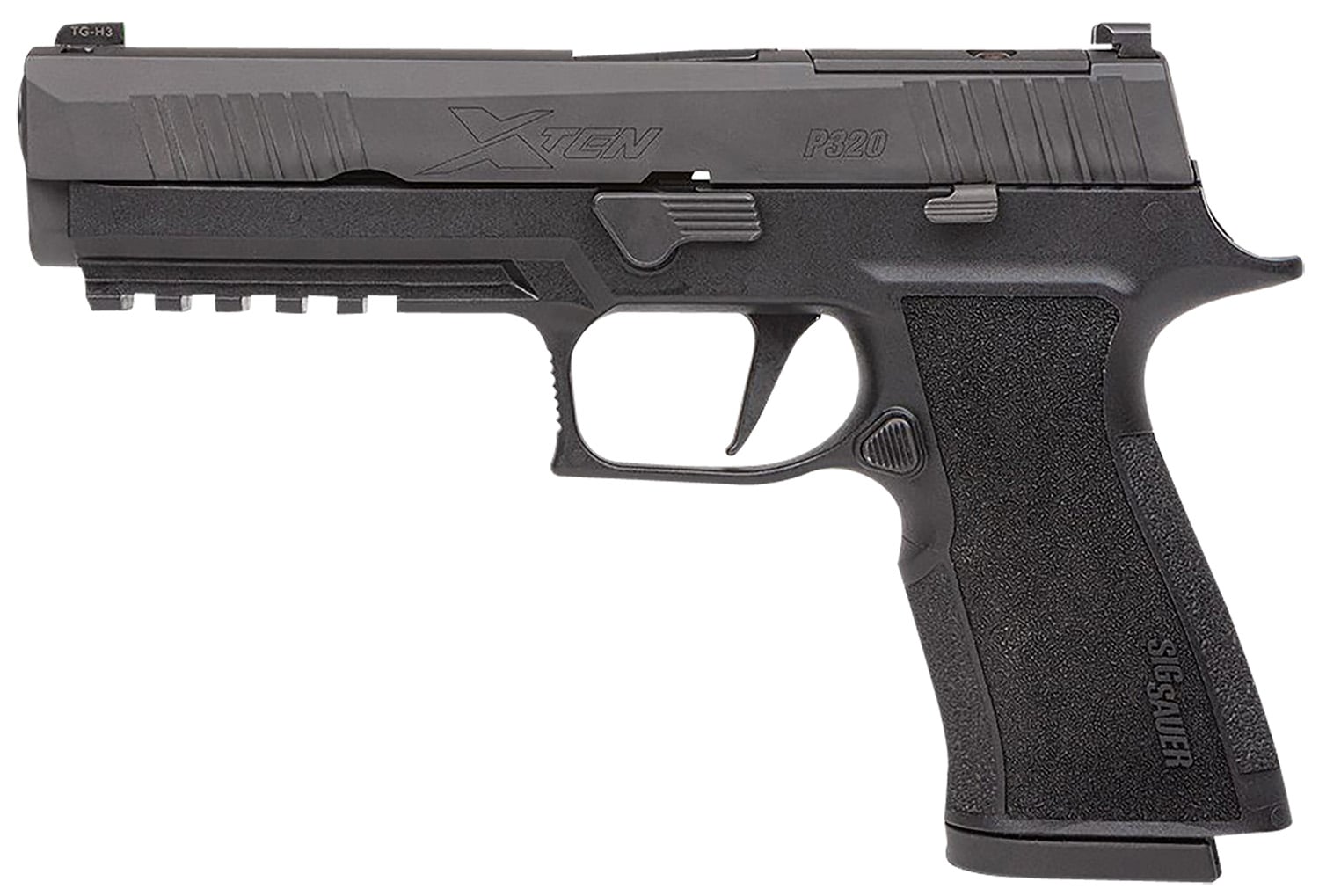 Sig Sauer P320 XTEN w/ Romeo 2 10mm 5" 15rd, Black - 320X5-10-BXR3-RX2