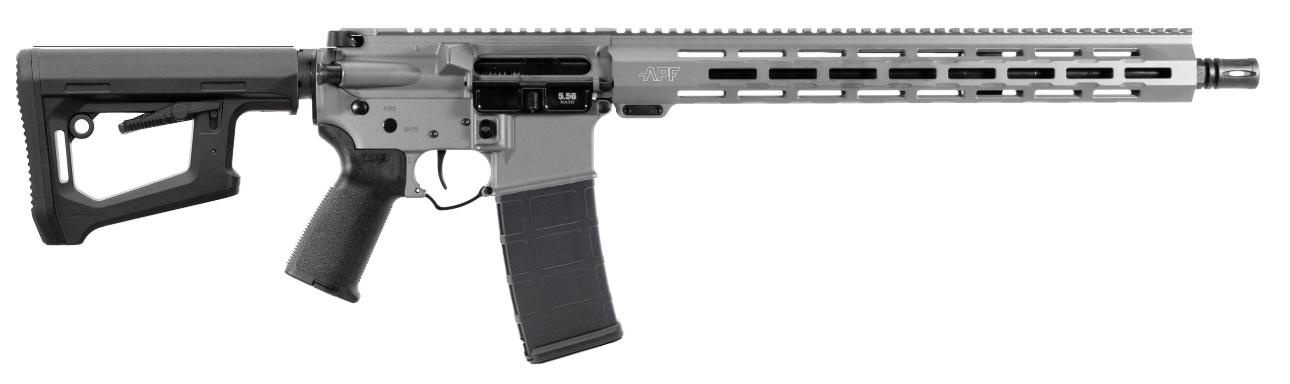 APF 5.56 NATO Fury Bull Shark Gray Rifle