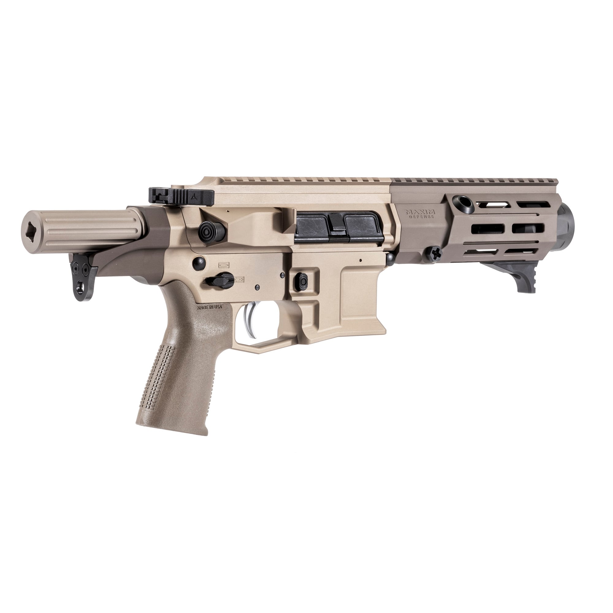 Maxim Defense PDX 505-SPS 5.56x45mm 5.5" 20rd AR Pistol, Flat Dark Earth - MXM50802