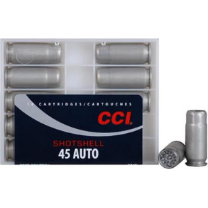 CCI 3745 Pistol 45 ACP 120 GR Shotshell #9 Shot - 10rd Box