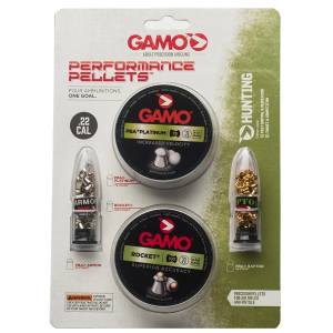 GAMO PELLET 22CAL COMBO PERFORMANCE