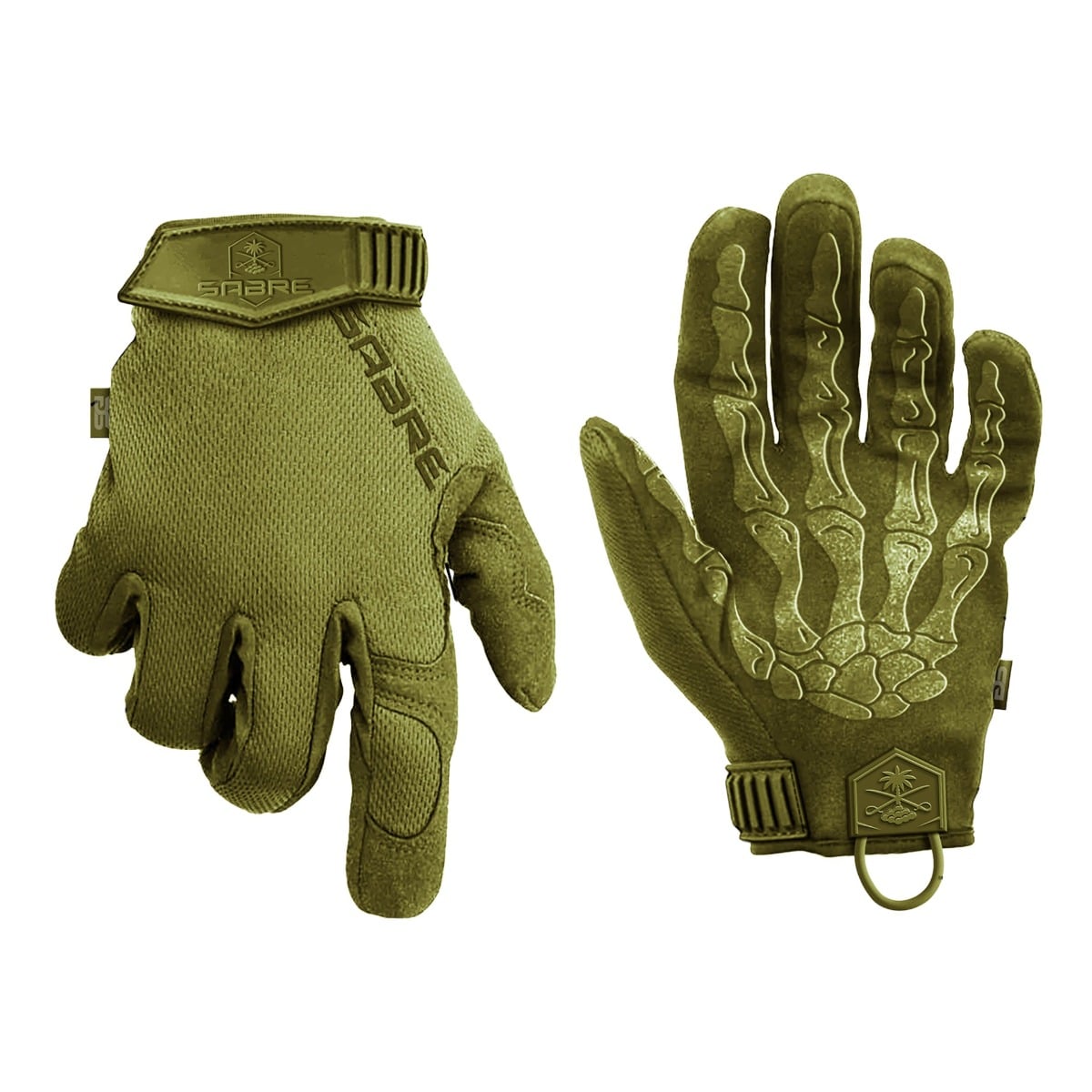 PSA Sabre Skeleton Glove - ODG - XL