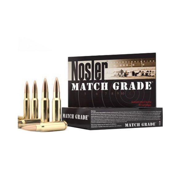 Nosler Custom Competition Match Grade Rifle Ammunition .223 Rem 77 gr OTM 2600 fps 20/ct - No Credit Card Fees - Low, flat rate shipping