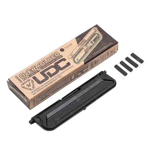Strike Industries AR Overmolded Ultimate Dust Cover for Aero Precision M4E1 - SI-AR-OMUDC-223-BK