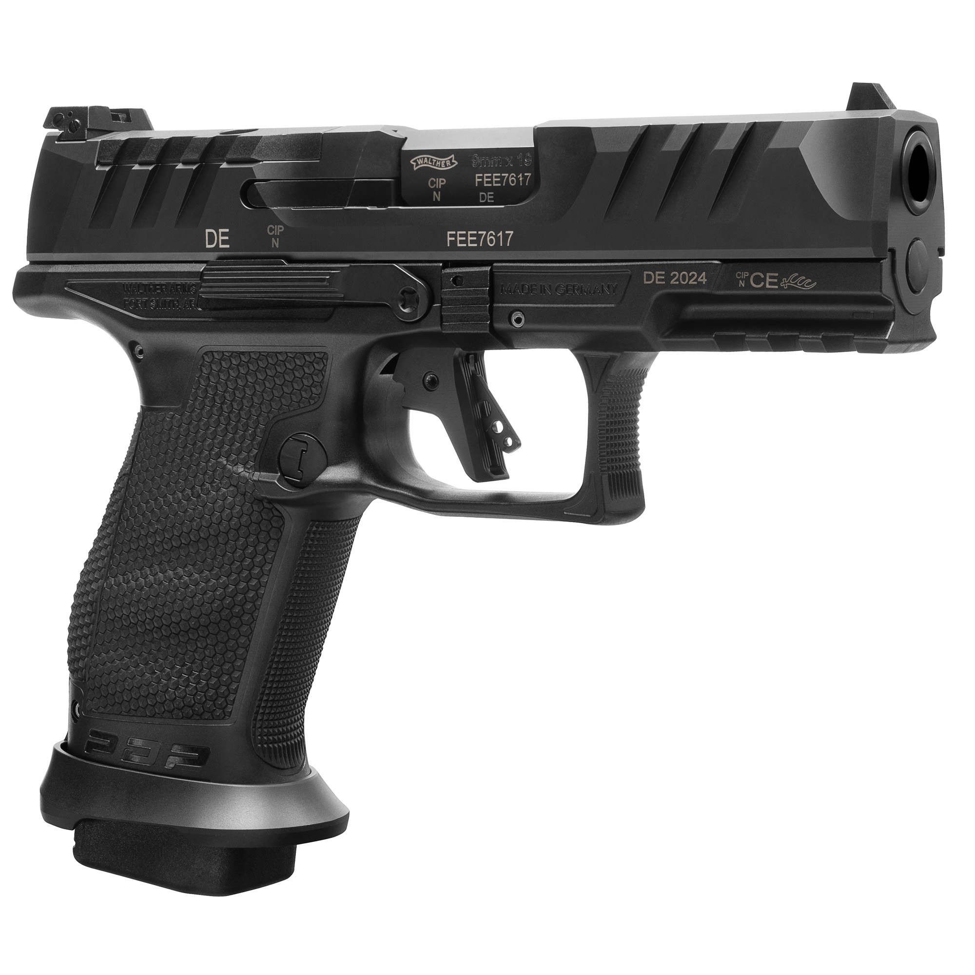 Walther PDP Compact 9mm Pistol, Optic Ready, 10-Rd