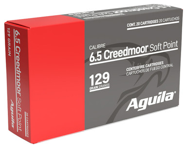 Aguila 6.5 Creedmoor 129 Grain InterLock Boat Tail Soft Point