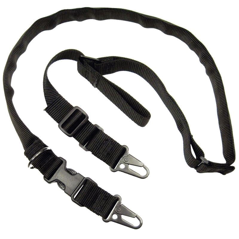 TAC Shield Warrior Non-Padded 2-in-1 Sling 1.25", Black