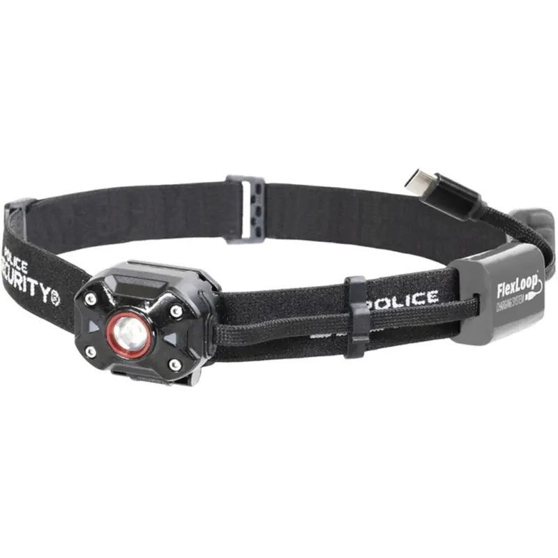 Police Security FlexLoop Mini Headlamp 600 Lumens