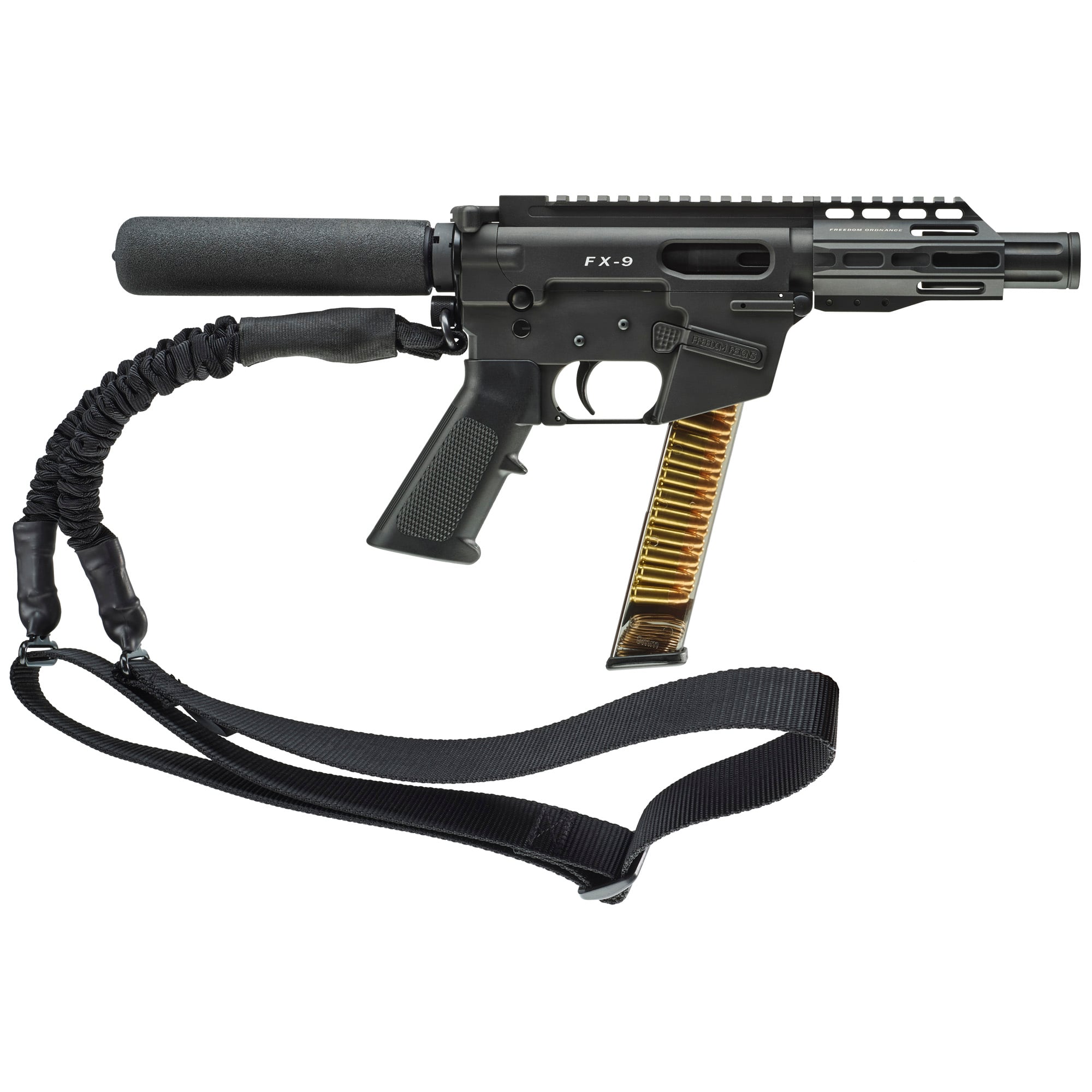 Freedom Ordnance FX-9 AR Style Handgun 9mm Luger 31rd Magazine 4″ Barrel with Sling Uses Glock Style Mags - No Credit Card Fees - Low, flat rate shipping