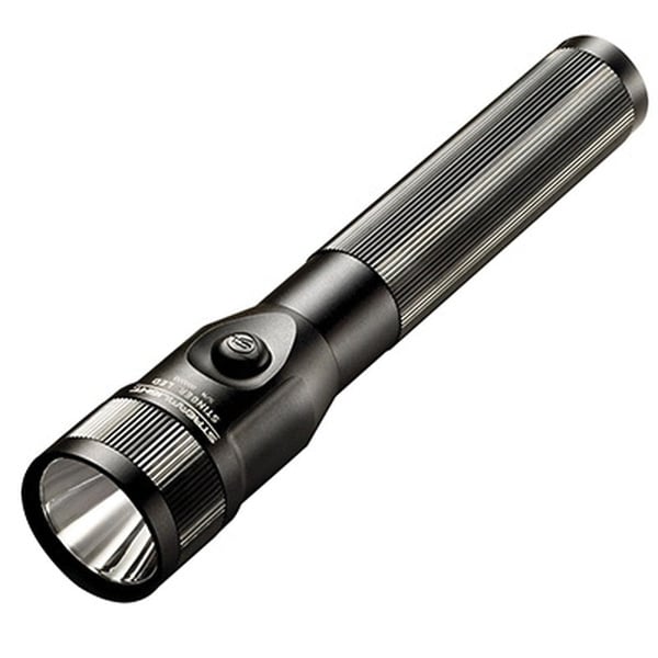 Streamlight Stinger 12 VDC 425/200/100 lm LED Super Bright Multi-Purpose Rechargeable Water-Resistant Flashlight w/ Smart Charger, Black - 75712