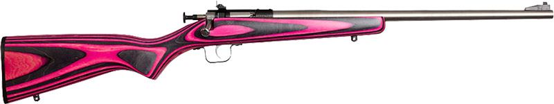 Crickett Rifle G2 22LR Pink/Black Laminate