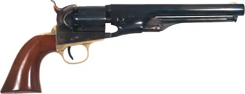 CIMARRON 1861 NAVY CIVILLIAN - 36 CALIBER 7.5" WALNUT