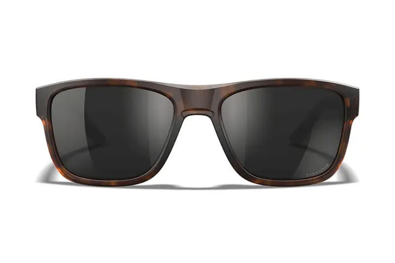 Wiley X AC6OVN15 Ovation Black Mirror Lens Polycarbonate Matte Tortoise Frame