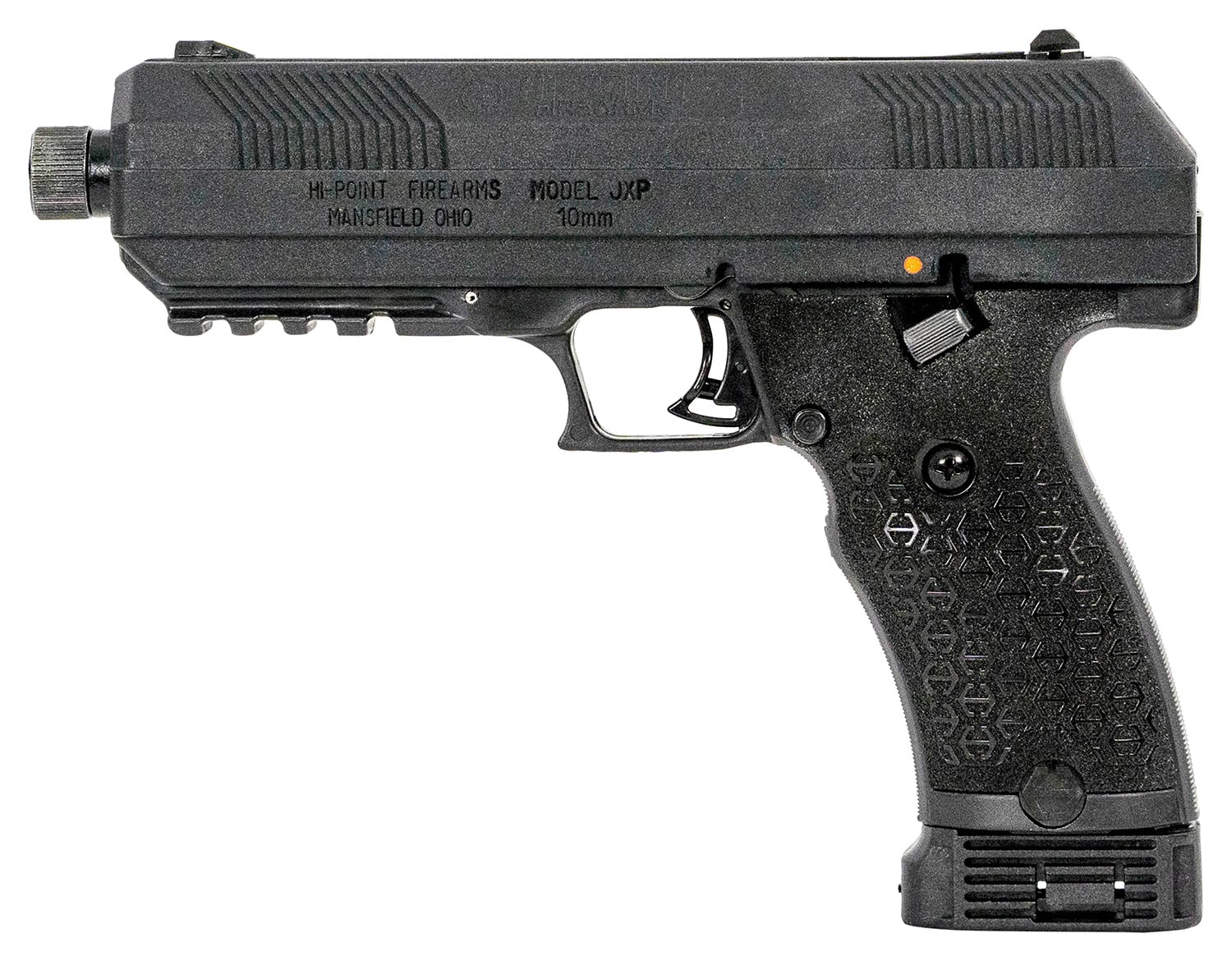Hi-Point JXP-10 10mm Pistol 5.2" Threaded Barrel 10rd, Black - JXP10