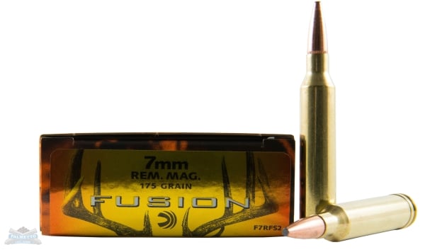 Federal 7mm Remington Magnum 175gr Fusion Ammunition 20rds - F7RFS2