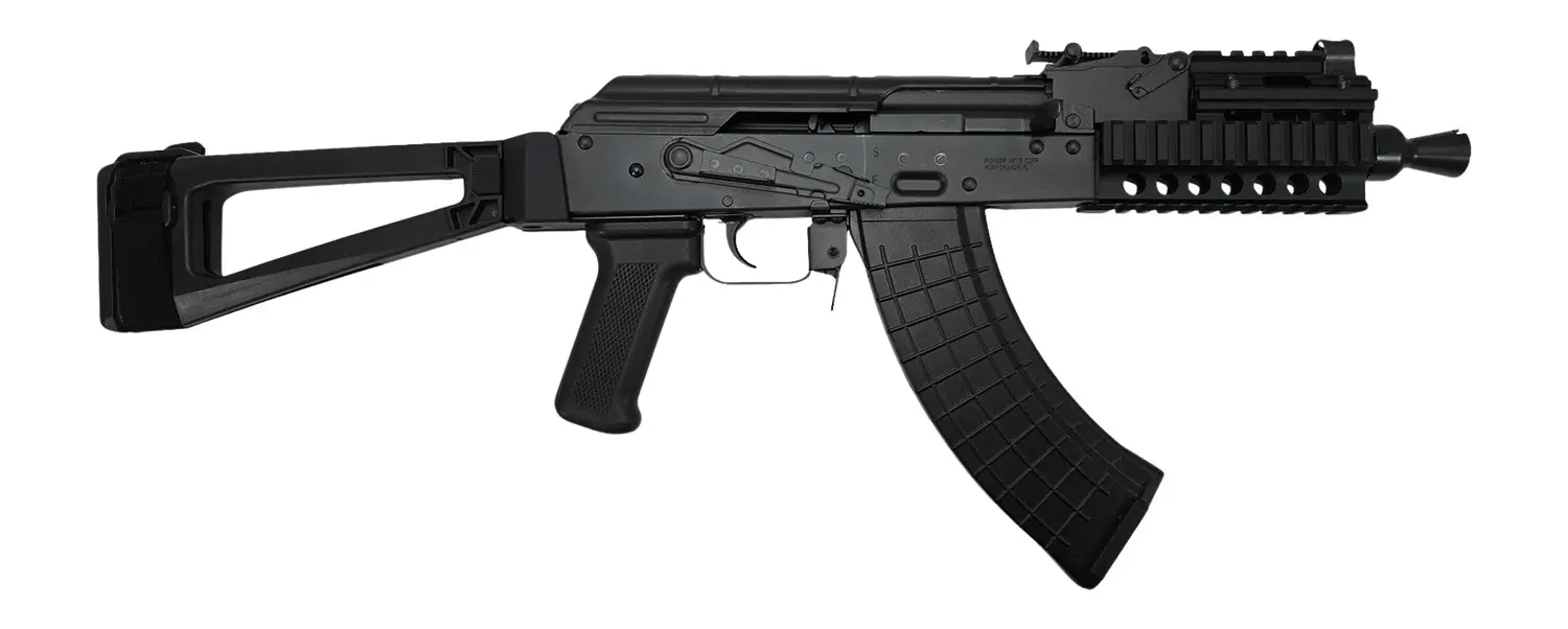 Pioneer Arms AK0031KAKTF Micro Hellpup 7.62x39mm 30+1 7" Threaded Barrel