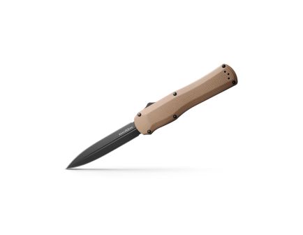 Benchmade Autocrat OTF Dagger Point Knife, Coyote Brown - 3400BK-2