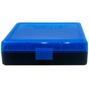 Berry-S-Mfg Berry's Ammo Box #001 - .380 Cal/9mm 100/rd Blue/Black