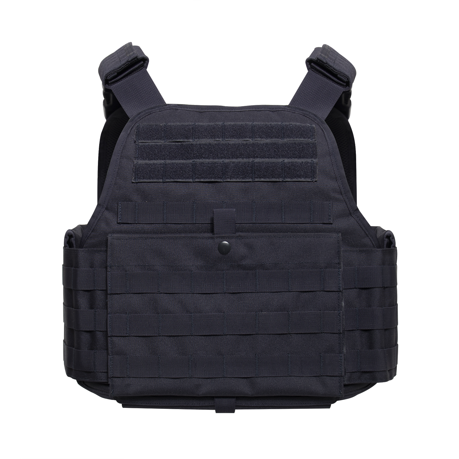 Rothco Molle Plate Carrier Vest - Midnight Navy Blue, Regular