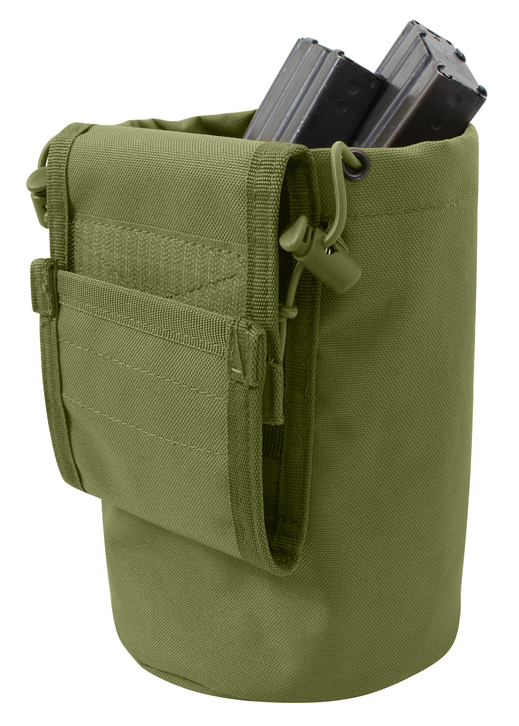 Rothco Molle Roll-Up Utility Dump Pouch - Olive Drab
