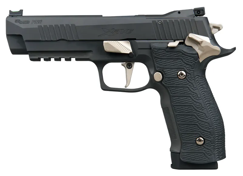 SIG SAUER(R) - 226X59NMRSAO10 - P226 XFive Nightmare 9mm Luger 5" Semi Auto 10+1 Black Pistol