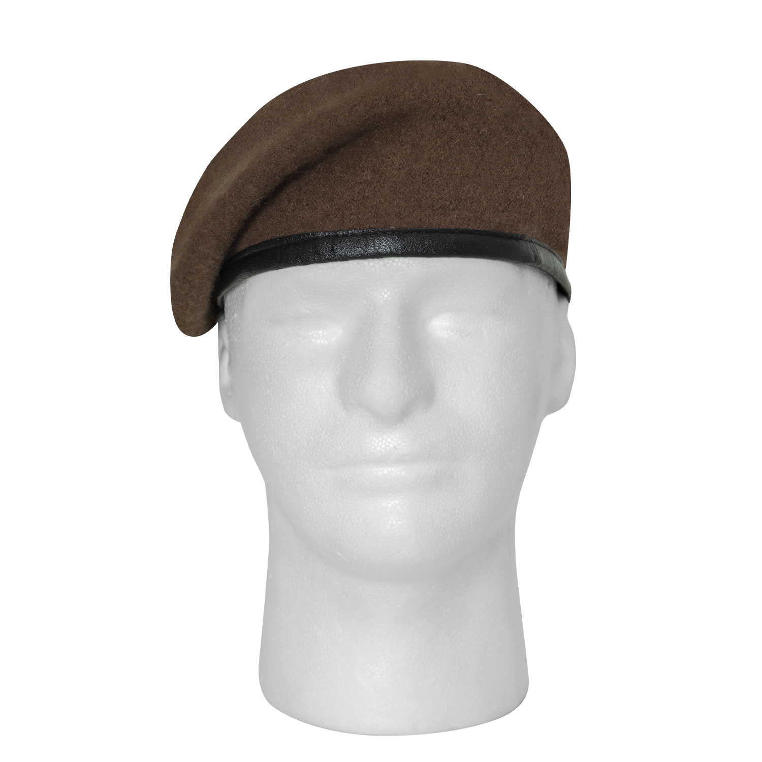 Rothco G.I. Type Inspection Ready Beret - Brown, Head Size 7 3-4