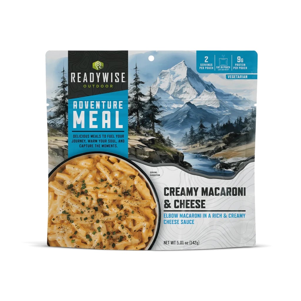 ReadyWise Freeze Dried Mac & Cheese 6 Count Adventure Meal - RW05-806