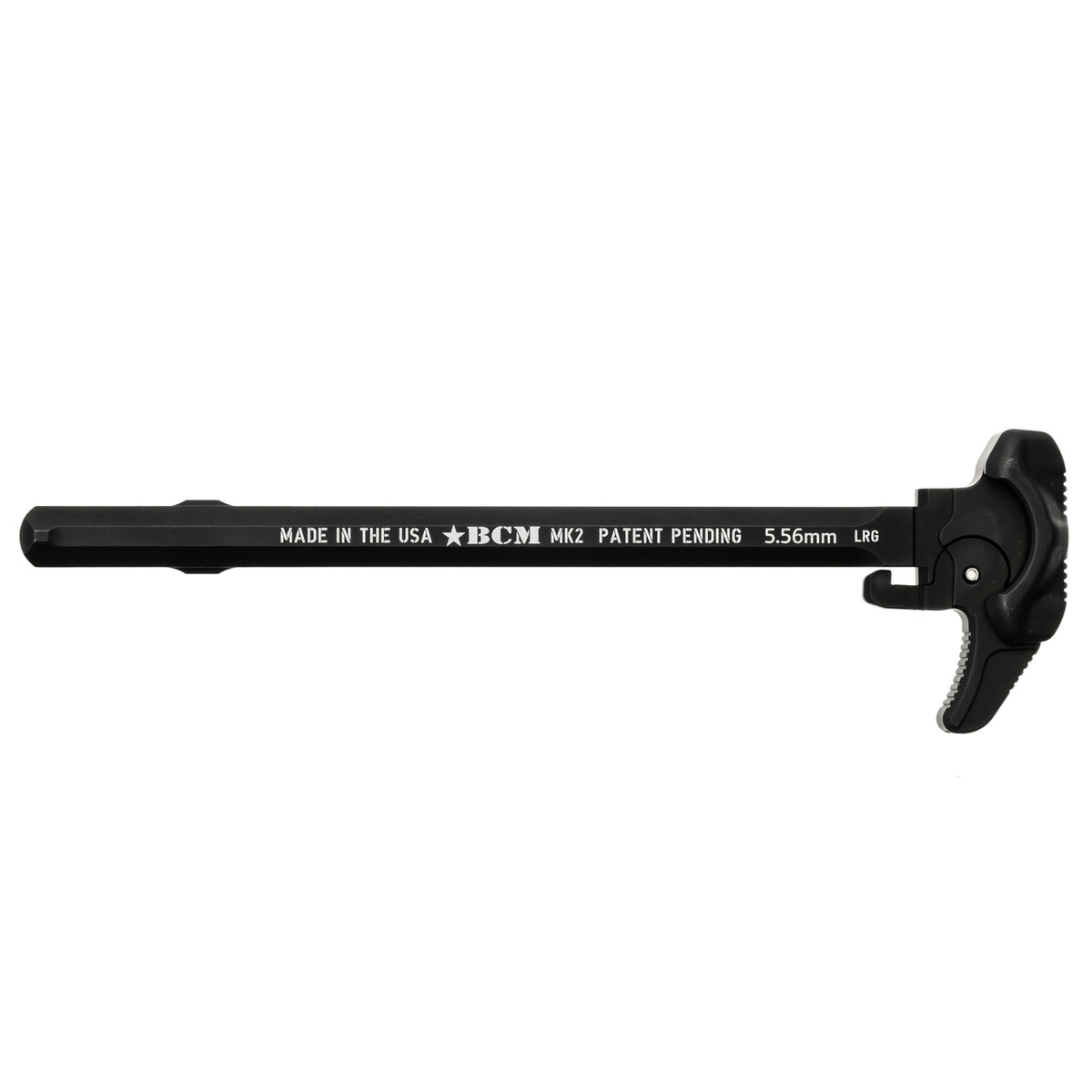 BCM Asymmetric MK2 Large Latch Charging Handle, Black - High-Performance, Durable Charging Handle - GFH-MK2-LRG
