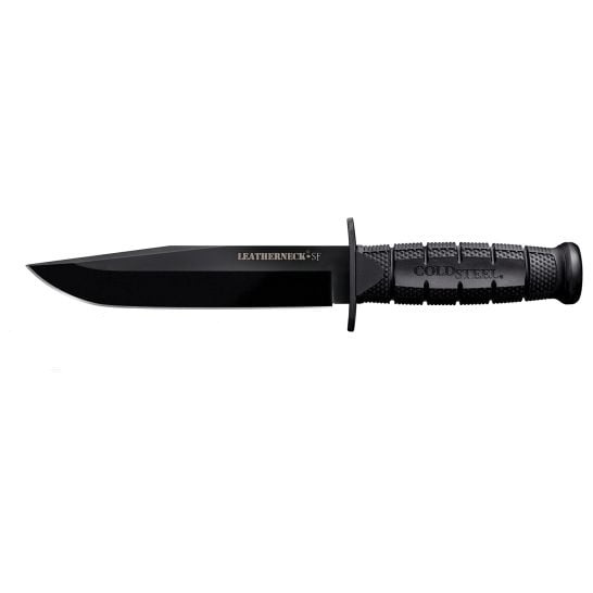 Cold Steel Semper-Fi, Fixed Blade Knife, Clip Point, Black - CS39LSFC