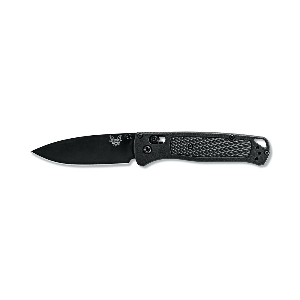 Benchmade Bugout Folding Drop Point Knife, Black - 535BK-2