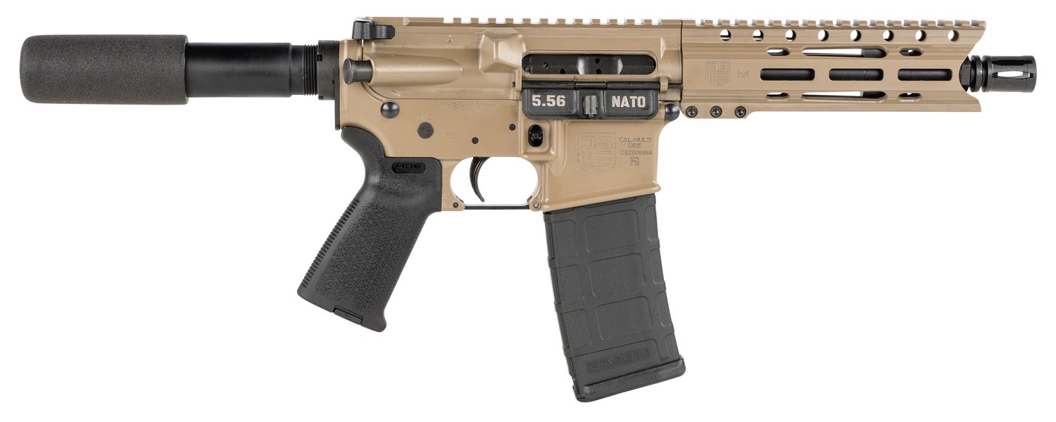 Diamondback DB-15 Pistol 5.56mm FDE 7-Inch