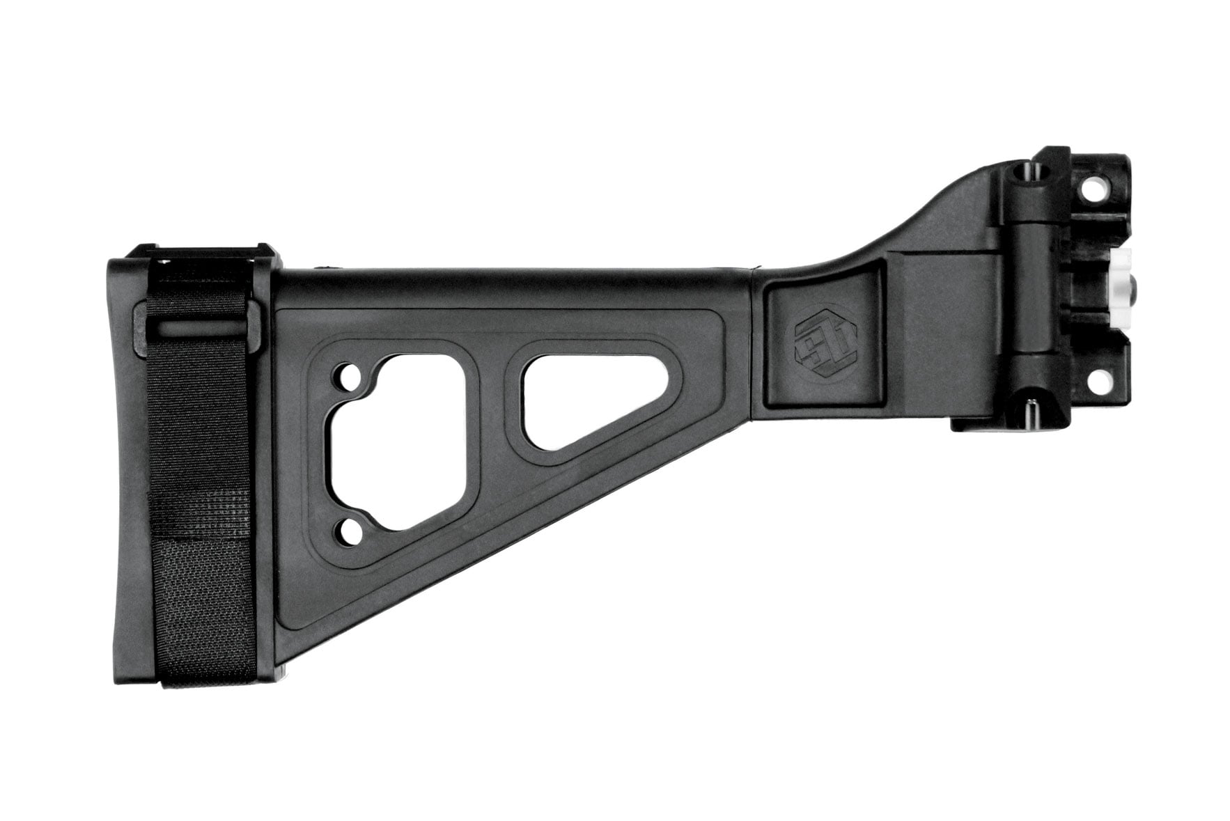 SB Tactical - SBT5K Side Folding Brace, Blk - SBT5K-01-SB