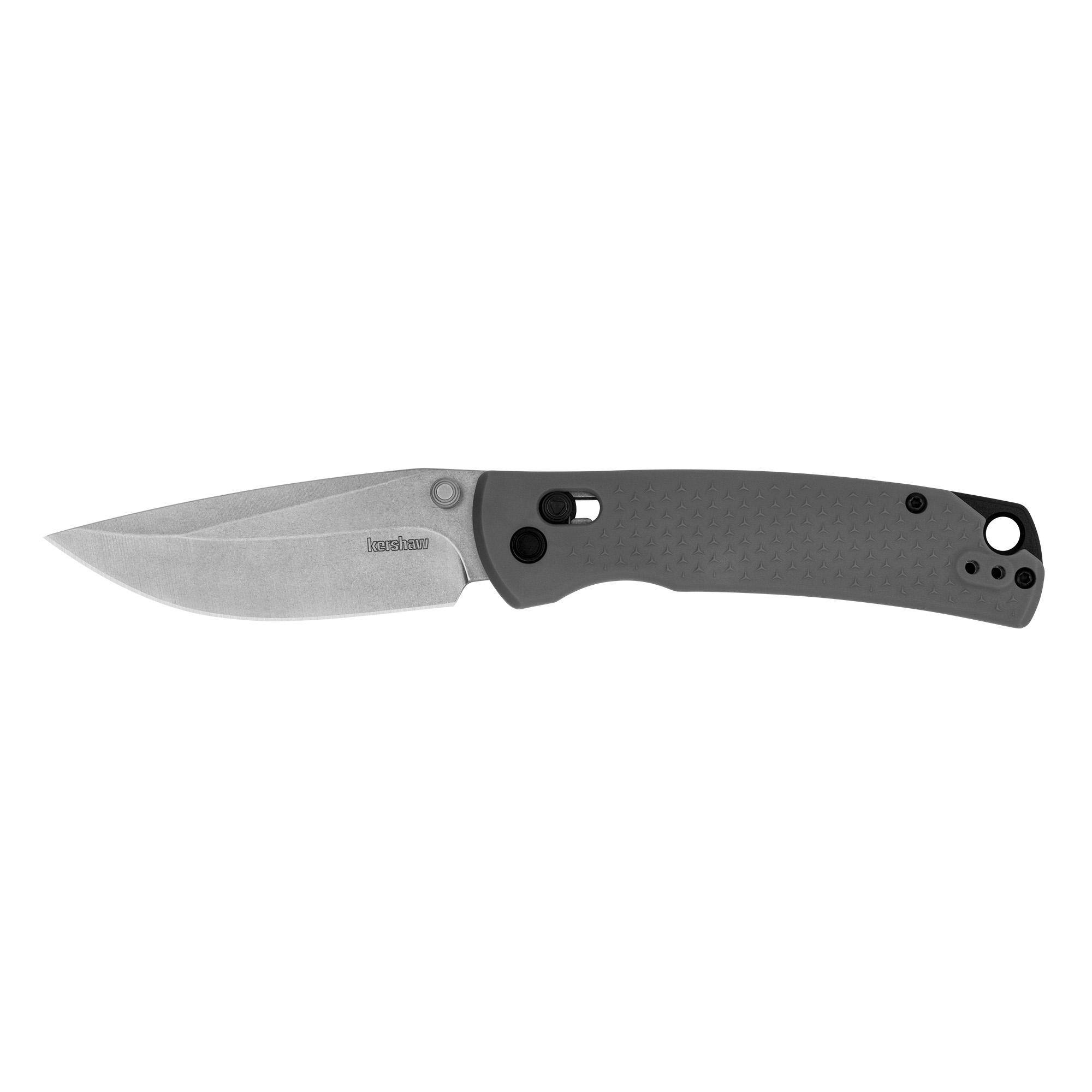 Kershaw Sequence 3.32" Folding Knife - Stonewashed Gray  DuraLock