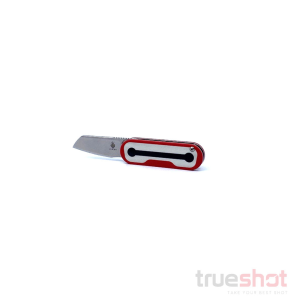 Kizer - Mini Bay- Red - White - G-10 - CPM S35VN - 1.875"
