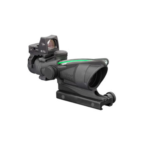 Trijicon ACOG 4x32 Scope with RMR Type 2 - Green Chevron