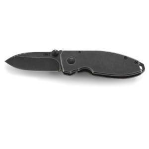 CRKT Squid Pocket Knife 2.14" Drop Point 8Cr13MoV Black Stonewash Blade 2Cr13 Handle Black Stonewash