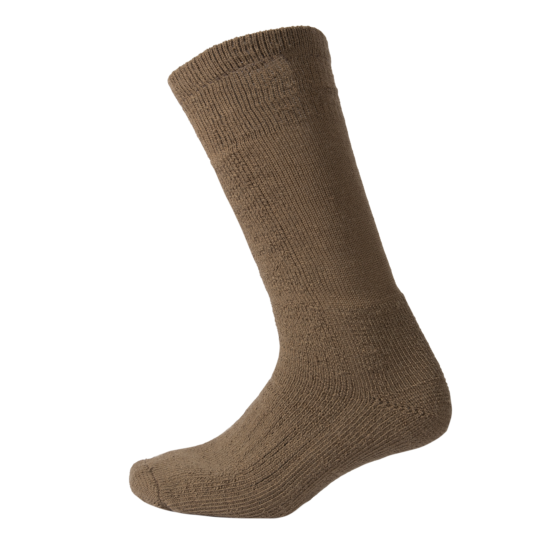 Rothco Wool Blend Mid-Calf Winter Socks - Coyote Brown, Medium