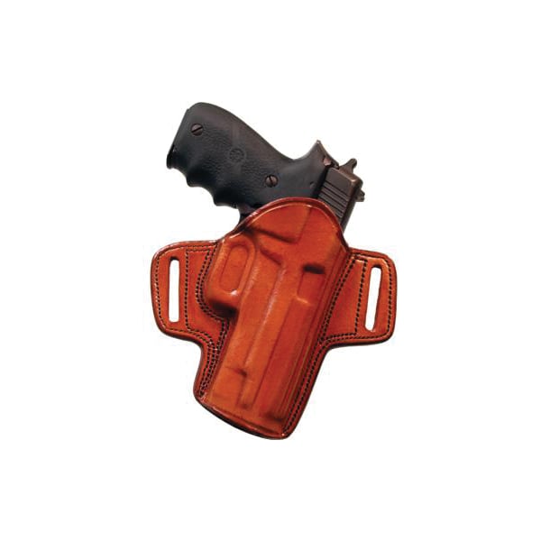 Tagua Smith & Wesson M&P 9/357/40 OWB Holster RH Leather, Brown