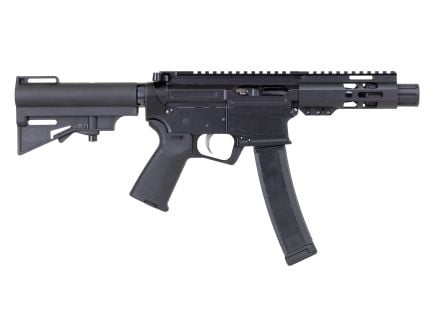 Blem PSA ARV 4" 9MM 1/10 GX Lightweight 5" HEX M-Lok MOE EPT Har-15 Pistol, Black