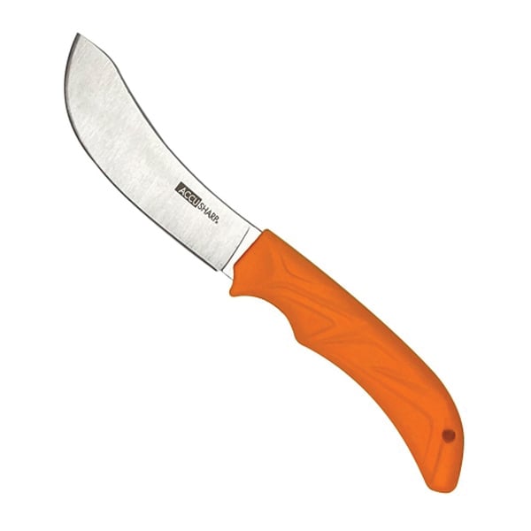 AccuSharp Fixed Knife Butcher Blaze Orange - Heavy-Duty - 732C