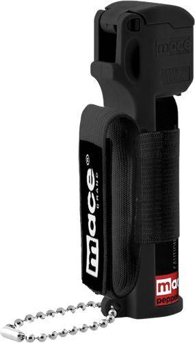 Mace Black Sport Model Pepper Spray Key Chain Hand Strap 18g