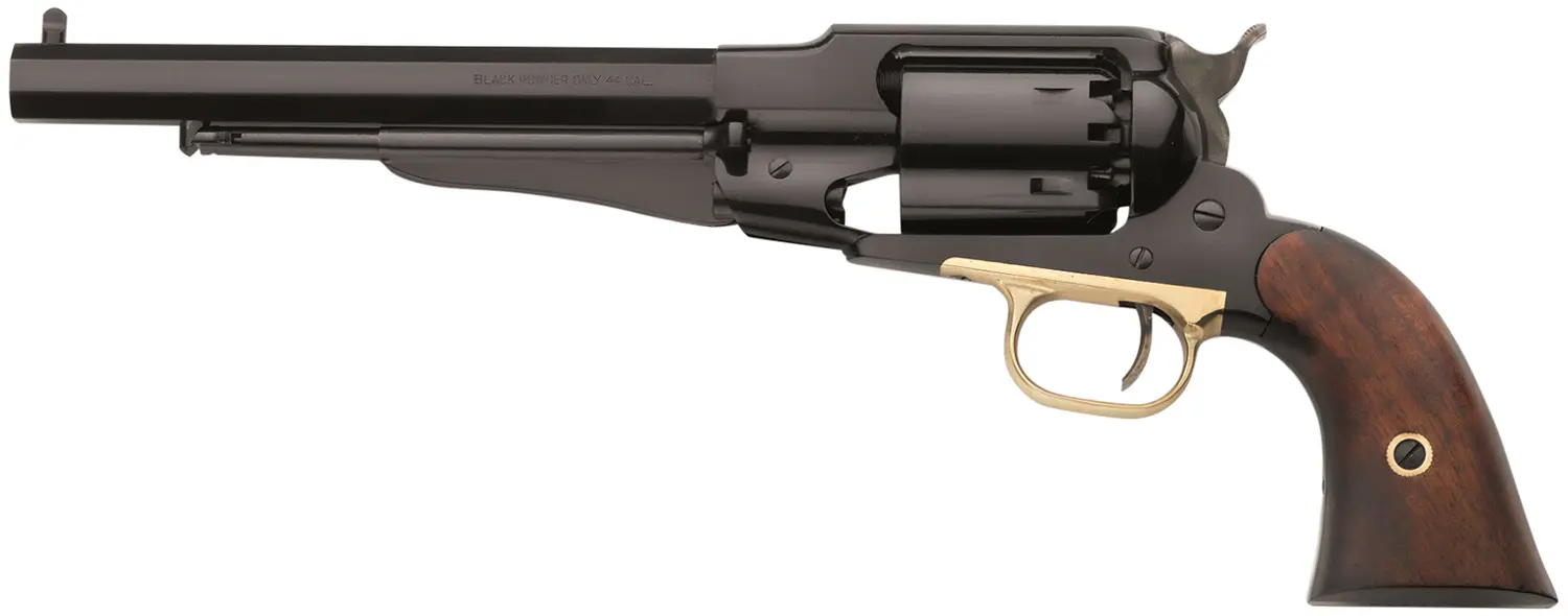 Pietta 1858 Remington Army 44 Cal 8" 6rd Blued Frame, Cylinder Octagon Barrel