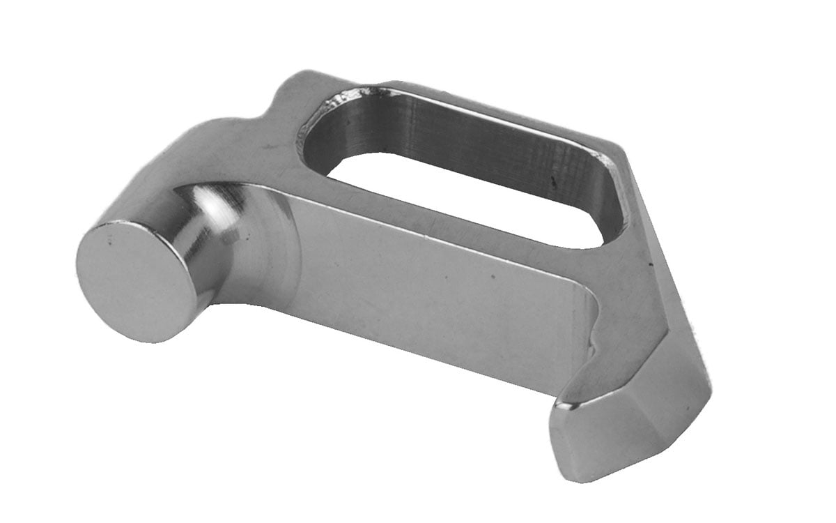 Lone Wolf AlphaWolf 9mm Skeletonized Extractor For SIG P320, Stainless Steel - AW-P320-SS-9