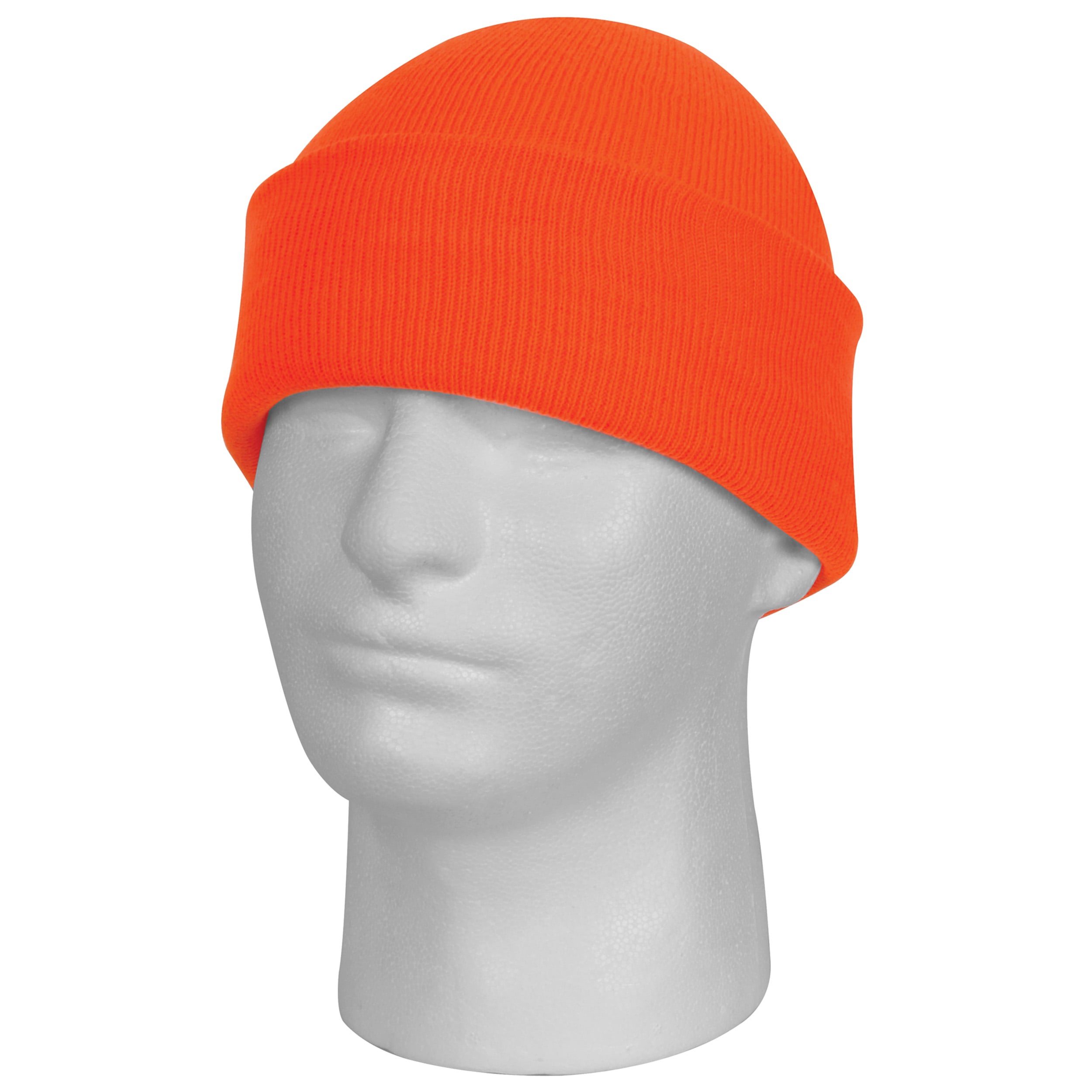 Rothco Deluxe Fine Knit Watch Cap - Safety Orange