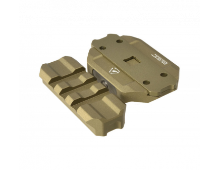 Strike Industries REX Riser Low Profile AR Rail Riser, Flat Dark Earth - SI-REX-RISER-FDE